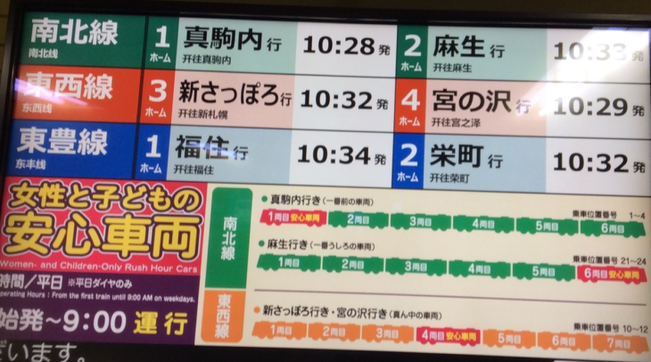 札幌市営地下鉄が料金値上げ！影響を受ける人受けない人こんな人