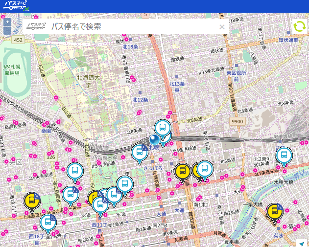 バス遅延が多い札幌でもバス運行状況がスマホで分かるようになった 札幌移住 ブログ